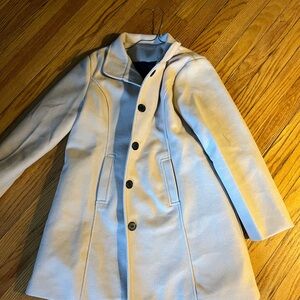 Elegant Women's Cream Coat